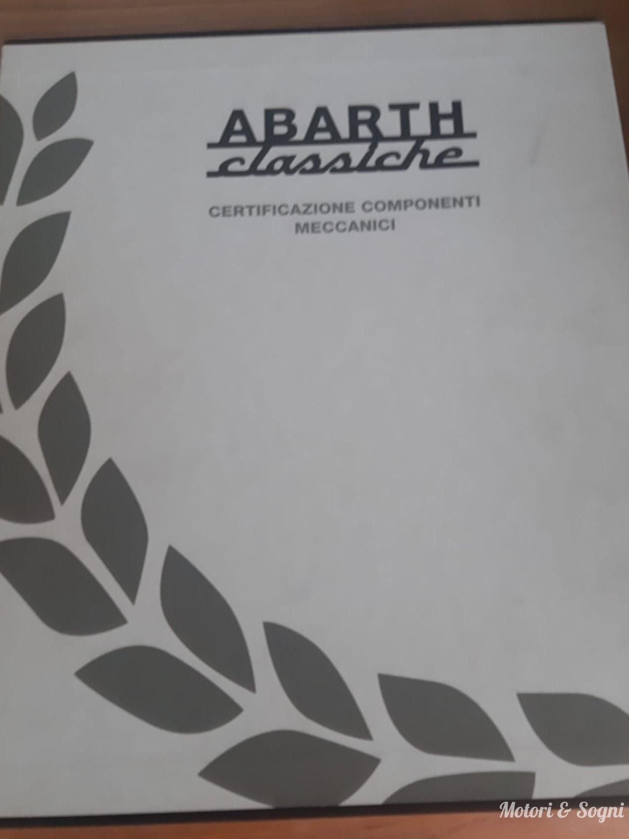 Autobianchi A112 Abarth 70HP CERTIFICATA ABARTH CLASSICHE