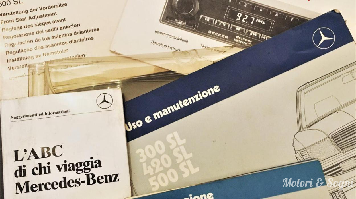 Mercedes 300 SL (R107) CONSERVATA